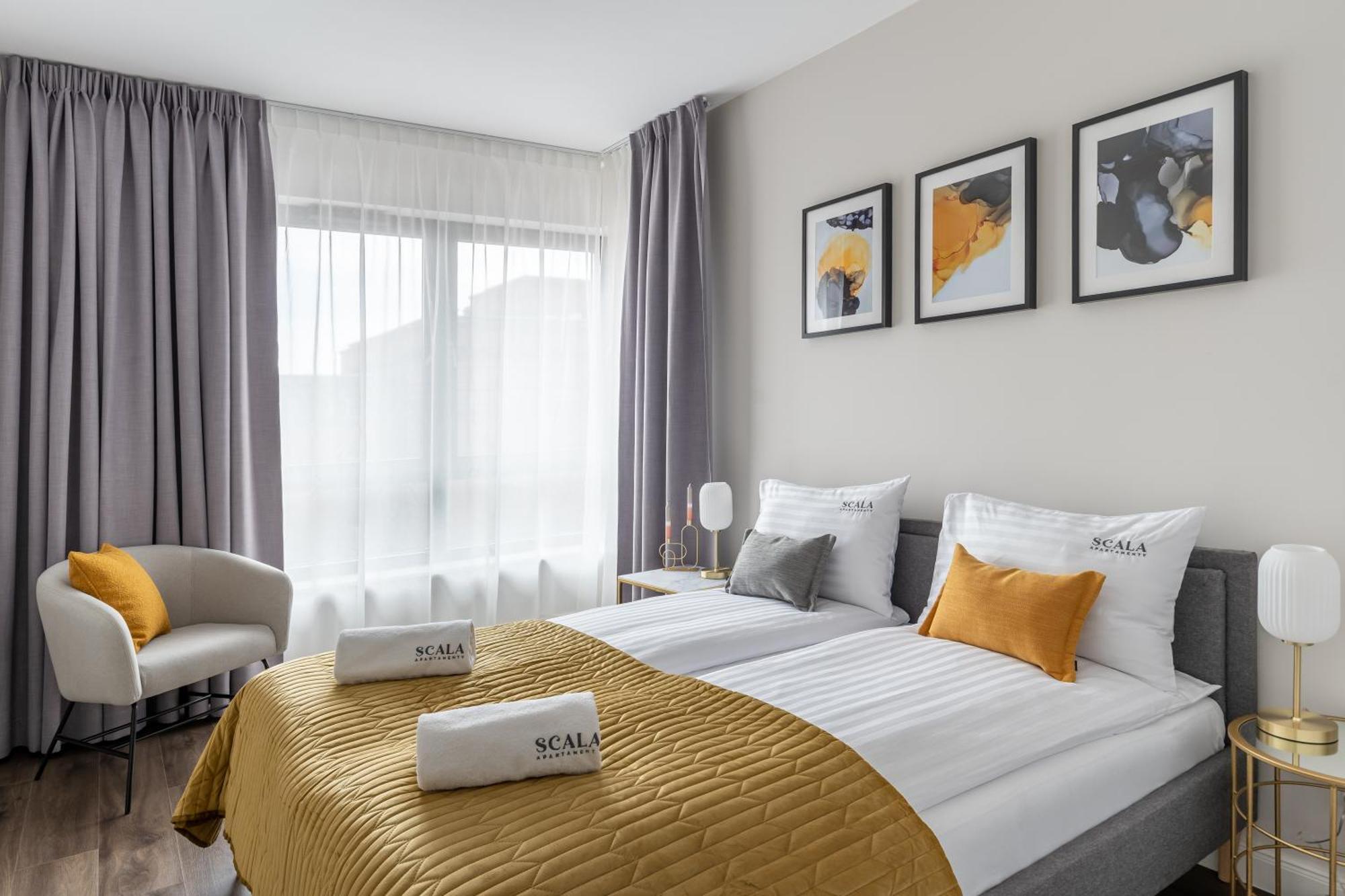 Scala City Center Premium Apartments With Parking By Lion Apartments غدانسك المظهر الخارجي الصورة